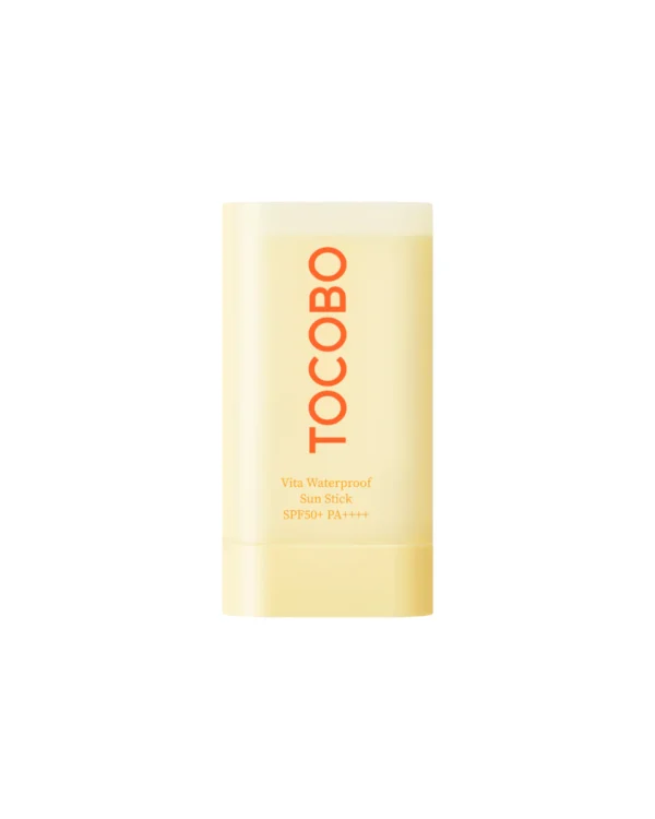 Tocobo Vita Waterproof Sun Stick SPF 50+ PA++++ en presentación de barra.