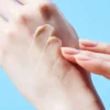 Textura ligera del Tocobo Vita Airy Sun Primer SPF 50+ PA++++ sobre la piel.