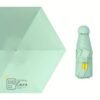 sombrilla de color verde con logo vendingcare