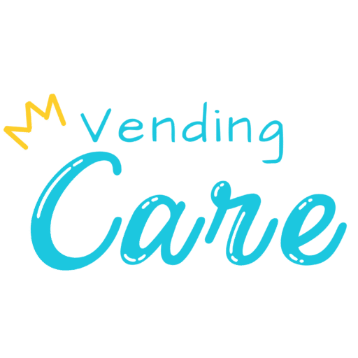 Logo oficial de VendingCare, red de máquinas expendedoras de autocuidado y skincare en Guatemala.