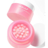 Cápsulas de colágeno – Medicube PDRN Pink Collagen Capsule Cream Cápsulas rosadas visibles en la crema facial Medicube PDRN Pink Collagen Capsule Cream