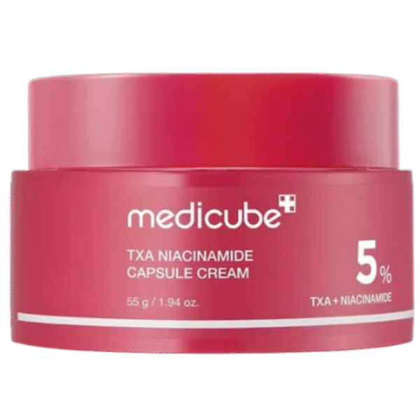 Medicube-TXA-Niacinamide-Capsule-Cream Crema facial Medicube TXA Niacinamide Capsule Cream con cápsulas de niacinamida para cuidado de la piel