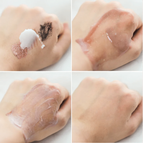 All Clean Balm desmaquillando maquillaje sobre una mano