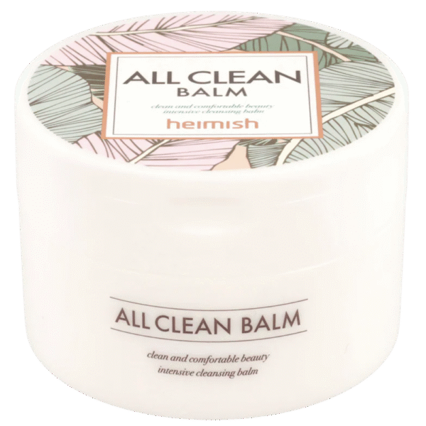 Bálsamo limpiador All Clean Balm en su envase.