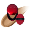 Textura de la base cushion Mask Fit Red Mini Cushion de TIRTIR.